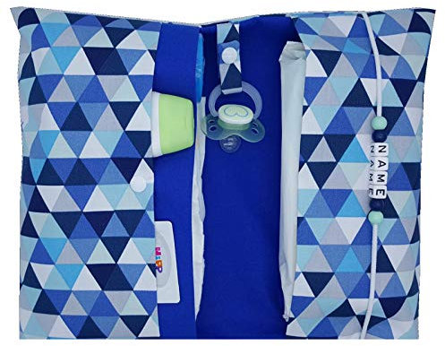 Große Windeltasche XXL mit Name Wickeltasche