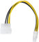 AKYGA AK-CA-12 - Cavo Adattatore Molex Maschio a Presa P4 a 4 Pin, 15 cm