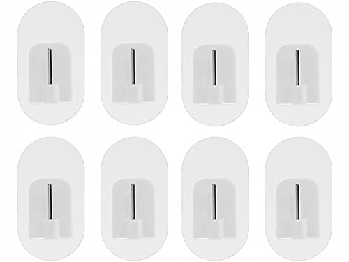 Magische Haken 8er Set Scheibengardinen Haken - Sparset
