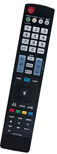 ALLIMITY AKB73275606 sub AKB73275605 AKB73275697 Télécommande Remplacer pour LG 3D LED LCD TV 22LV5500 26LV5500 32LV3550 32LV4500 37LV3550 37LV4500 42LV3550 42LV4500 47LV3550 47LV4500