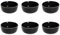 Secret de Gourmet - Lot de 6 Coupelles Terre Inconnue 15cm Noir