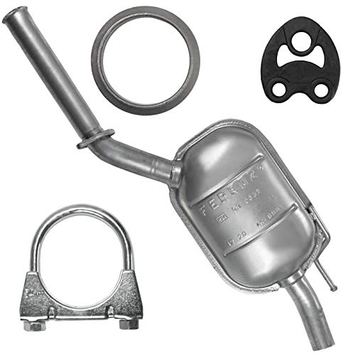 Adamot Mitteltopf Auspuff Mittelschalldämpfer für Mercedes 190 W201 2.0i 2.0 D