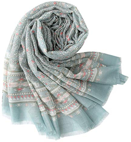 FAIRYGATE Schal Grün Damen Schals für Damen XXL Deckenschal Winter Tuch Schal Imitation Kaschmir Übergroßer Stola Poncho Cape Warm Tücher Halstuch Geschenke für Mädchen 14234