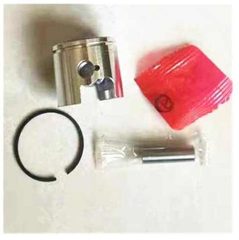 Kit de Piston 34mm Convient for Zenoah for Komatsu G2500 G2500TS 2500 Assemblage de Cylindre 25CC Mini tronçonneuse Zylinder Anneau Broche Cir Clips Assy (Color : Single Piston Ring)