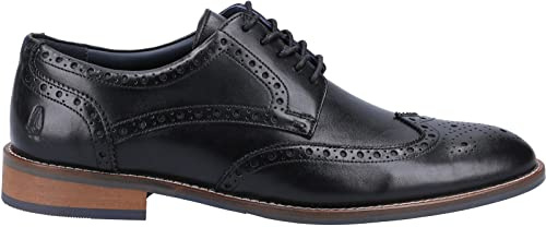 Hush Puppies Dustin Brogue-Schuh für Herren, Schwarz, 46-47 EU