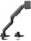LogiLink Soporte para Monitor de 17 a 49 con Resorte de Gas, Apto para monitores Planos y curvos, Aluminio