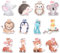 Magnetische Lesezeichen Set, 12 Stück Lesezeichen Magnetisch Kinder, Niedlichen Magnetische Lesezeichen Tiere, mit 12 Entzückenden Wildtiere Mustern, Geschenke für Schüler, Freund, Buchliebhaber