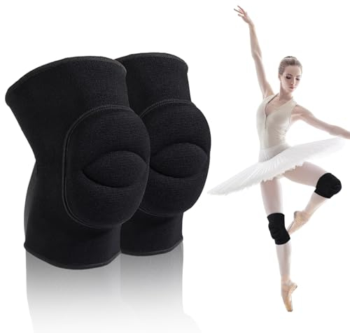 Knieschoner Tanzen Knieschützer Tanzen Volleyball Knieschützer Weich Knieschoner Dickem Schwamm Sport Elastisch Knieschützer Knieschoner Arbeiten Sport Kniescheibenpolster Knie Schoner für Yoga Laufen