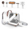Emmi-pet Grooming Kit Home – 6in1 Hundeschermaschine mit Staubsauger | Trimmer, Kamm & Staubsauger | 6 Profi-Aufsätze | 3 Saugstufen | Haustierpflege für Hunde & Katzen | Leiser Motor | 2,5L Behälter