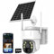 Überwachungskamera Aussen Solar Kamera Wlan Outdoor Überwachung Außenkamera Außen Solarkamera Aussenkamera Camera WiFi Solarpanel Akku Kabellos Videokamera Bewegungsmelder 360 Grad PTZ +64GB SD Karte