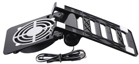 WATIIFUFU Flat Cooling Fan Cell Phone Cooling Fan Practical Phone Radiators Cooler Stand USB Fan Console Stand USB Cooling Fan for Phone Game Machine Radiator Tablet Cooler Fold Fan Plastic