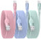 USB C Charger Cable【3PACK 6FT】 Type C Cable Fast Charging, USB A to USB-C Phone Charger Cable USBC for iPhone 16/15 Pro Samsung Galaxy S24/S23/S22/S21Huawei P9 Pixel 7/6 iPad Switch PS5 etc.