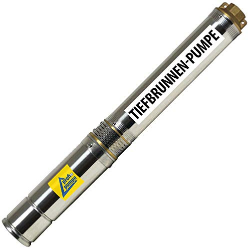 '1,5 kW pompe immergée pour puits profond Tube pompe fontaine pompe immergée – Star 1500–4 = les 4 de Basse de l'énergie de pompe immergée avec impression haute débit et grand