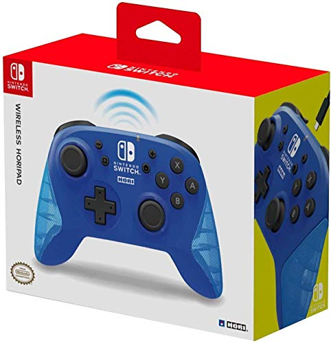 HORI - Horipad inalámbrico azul (Nintendo Switch)