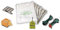 22 pezzi set di filtri adatto per Vorwerk Folletto VK 135/136: Igiene 18 Sacchetti per aspirapolvere + 1 Microfiltro + 1 Filtro motore + 2 Spazzole EB 360/EB 370 (1 Coppia) di eVendix®