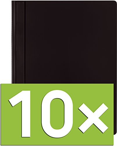 Durable Schnellhefter Duralux, überbreit (10 Stück schwarz)