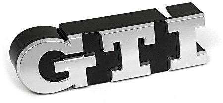 Volkswagen 1S0853679BFOD Schriftzug GTI Kühlergrill Emblem Logo Zeichen chrom