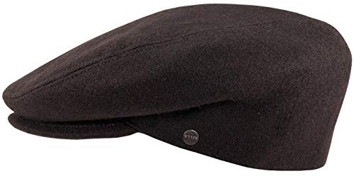 WEROR Herren & Damen Flatcap Schiebermütze Schirmmütze Cap WEROR-116.1 (Braun, 62)