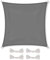 CelinaSun Voile d'ombrage Pare-Soleil Polyester PES Protection testée Anti-UV UPF 50+ Jardin Balcon hydrophobe Carré 4 x 4 m Anthracite