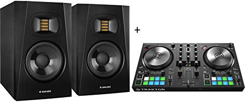 DEEJAY BUNDLE - 2 studio monitor nearfield bi-amplificati da 5 (ADAM T5V) + controller usb per dj TRAKTOR KONTROL S2 MK3 di NATIVE INSTRUMENTS