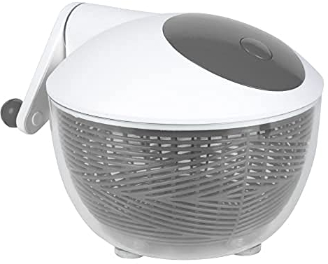 Essoreuse Salade Manuelle Pratique Gris