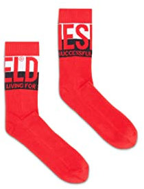 Diesel Skm-ray, Calzini Uomo, Rosa (Rosa), M