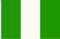 BANDERA DE NIGERIA. CALIDAD RASO 90D. TAMAÑO GRANDE 150X90