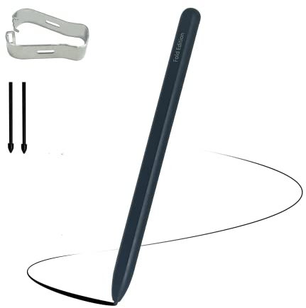 Stylo de rechange pour Samsung Galaxy Z Fold 3 5G S Pen Galaxy S Pen Fold Edition Stylet tactile connecté compatible Galaxy Z Fold 3 uniquement avec pointes - Compatible avec étui S Pen