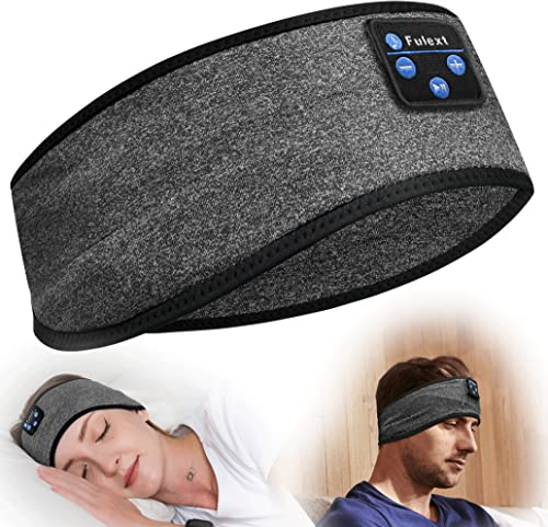 Perytong Sleep Headphones, Cozy Bluetooth Headphone Headband,Noise Cancelling Headphones for Sleeping, Headphone Band Built in Speakers Perfect for Side Sleepers,Workout,Running,Yoga,Travel,Insomnia