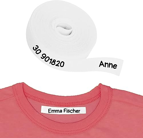 3M Cinta Personalizable Termoadhesiva Para Niños y Para Etiquetar Con Nombre y Marcar en el Cole la Ropa