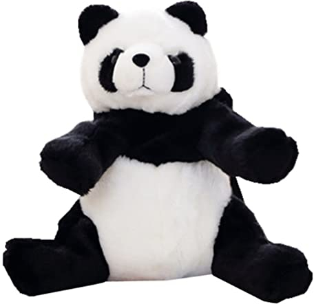 Gadpiparty Großer Panda-Rucksack Plüsch-Cartoon-Panda Umhängetaschen Kapazität Entzückende Tier-Rucksack-Aufbewahrungstasche Für Kinder Erwachsene (14 X 8 5 Zoll)