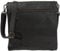 LECONI Umhängetasche Damen-Tasche Crossbag Leder Natur Schultertasche Vintage-Look Ledertasche Frauen + Herren Handtasche aus Echt-Leder 29x29x6cm schwarz LE3073-buf