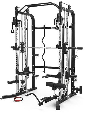 TOORX ASX-2000 Stazione ALL IN ONE - 3-IN-1 dual pulley, smith machine, rack.