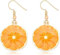 Zitronen Obst Ohrringe Früchte Tropfen Orangenscheibe Acryl Baumeln Ohrringe Kreative Niedliche Anhänger Schmuck für Damen Frauen Mädchen Sommer Strand Alltag Hochzeit Geschenk