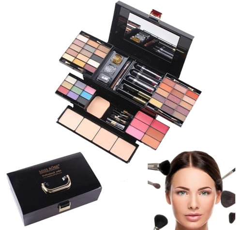 xixibuy Schminkkoffer damen, Schminke set, All In One Makeup Kit für Mädchen im Teenageralter 13-15, Make up set für frauen, Makeup set damen, COSMETICS Beauty Box(39 Farben)