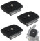3pcs Tripod Quick Release Plate, Camera Tripod Adapter, Non-slip Design, for Camera Quick Release Plate Head Screw Adapter Mount, Compatible with Different Cameras or Positioning Mirrors