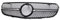 Kühlergrill Front Grill Für Mercedes Benz GLC GT X253 2015 2016 2017 2018 2019, Verschleißfest wetterfest und langlebig Sport Stil Autoersatzteile Dauerhaft Grill,Black