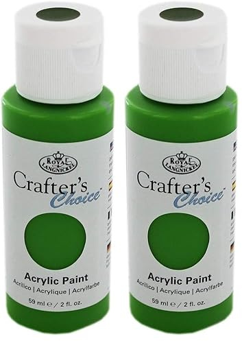 Royal & Langnickel 1430212526 Yellow Green Acrylic Paint - 59ml (Pack of 2)