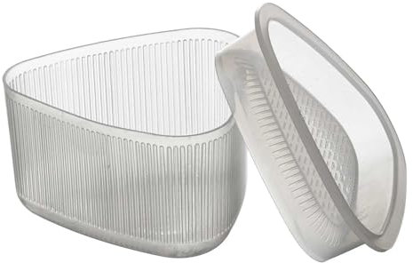 COOK CONCEPT, KU6768, Moules à Onigiri Kawaii x2, Ustensiles de Cuisine Pratiques, Faciles à Utiliser, Plastique Transparent, Idéal pour Repas en Famille, 65x4cm et 75x4cm, Couleur Transparent