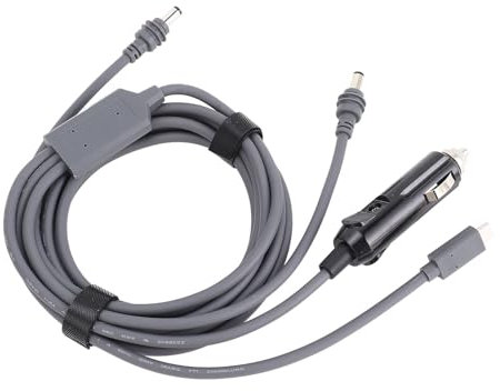 SEAFRONT Rectangular Satellite 3 in 1 Power Cable 10m / 32.8FT Compatible with USB C Devices Replacement for Indoor and Outdoor Use