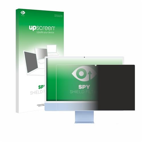 upscreen Blickschutzfilter für Apple iMac 24 M4 2024 Privacy Filter Blickschutzfolie Sichtschutz-Folie [Blaulichtfilter, Anti-Reflex]