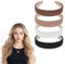 4 Stück Haarreifen Damen Stirnbänder Vintage Haarband Rutschfest Stirnbänder Stirnband Schaumstoff für Frauenhaar Breite Haarbänder Stirnbänder für Frauen Mädchen Mode Haarschmuck