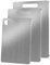 3 Pcs Cutting Board Set, Stainless Steel Cutting Board, Food-Grade Chopping Board for Meat, Vegetables, Fruit, Cutting Boards for The Kitchen, Dishwasher-Safe