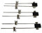 Xenon Lichtidee 3 x Stabspot Lampenhalter für Seilsystem 125mm schwarz12 Volt Led oder Halogen Seilspots Seilsystem