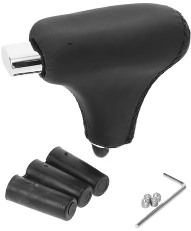 Mikinona Pomo De Palanca De Cambios Automático De Pu Cuero Con Diseño Elegante Accesorio Para Interior De Coche