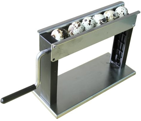 304 Edelstahl Wachteleier Schäler Werkzeug für und schnelle Schalenentfernung, geeignet für den privaten und professionellen Gebrauch Eier Schälmaschine