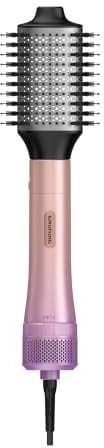 Grundig HS 6482 Volumen- & Lockenstyler | Warmluftbürste mit Ionenfunktion | 1.200 W, Rosa/Lila