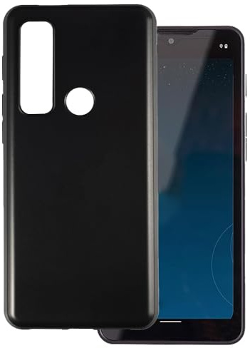 OAGELIM Hülle kompatibel mit Motorola Defy 2 Case Stoßfeste TPU Weiche Flexible Schützende Handyhülle mit Kratzfestigkeit und Militärischer Fallschutz (Schwarz)