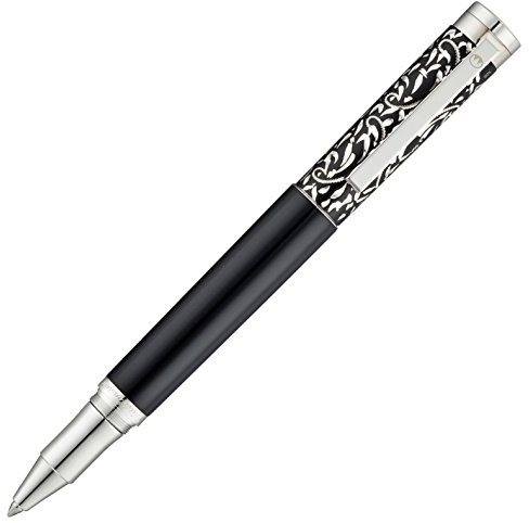 Waldmann Rollerball Xetra Vienna, schwarz, Sterling Silber