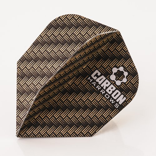Harrows Carbon Flights Bronze 100 Micron, 9er Set